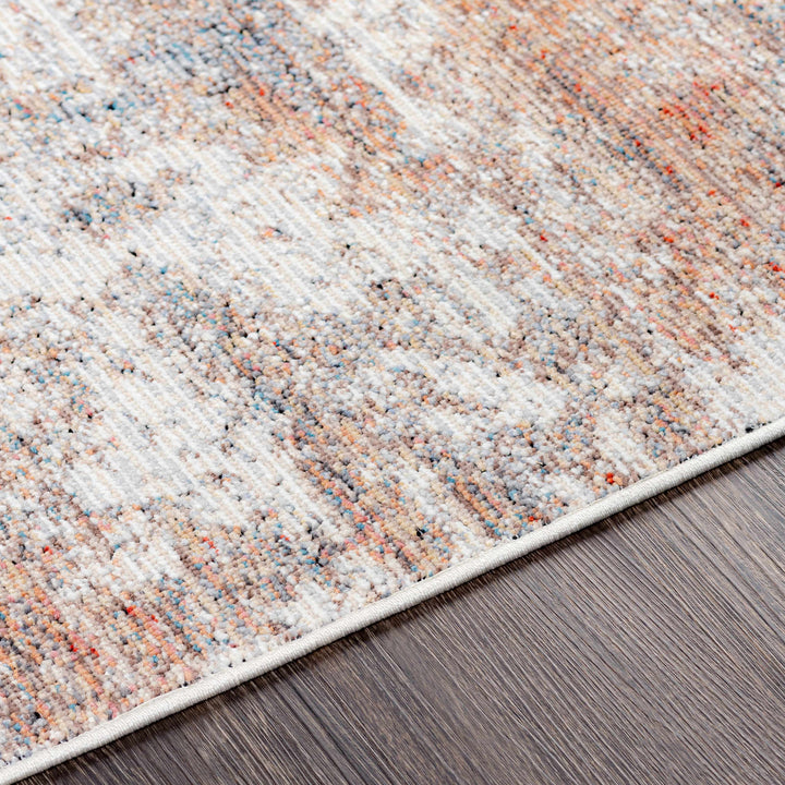 Chiddingfold Ivory And Rust Modern Abstract Design Outdoor Area Rug