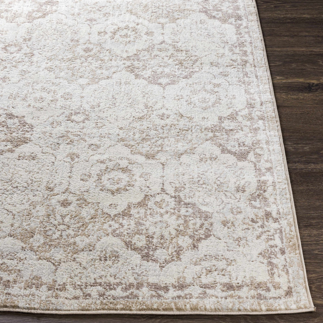 Chilworth Traditional Floral Design Ivory And Beige Area Rug - The Rug Decor