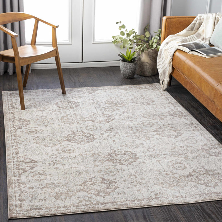 Chilworth Traditional Floral Design Ivory And Beige Area Rug - The Rug Decor