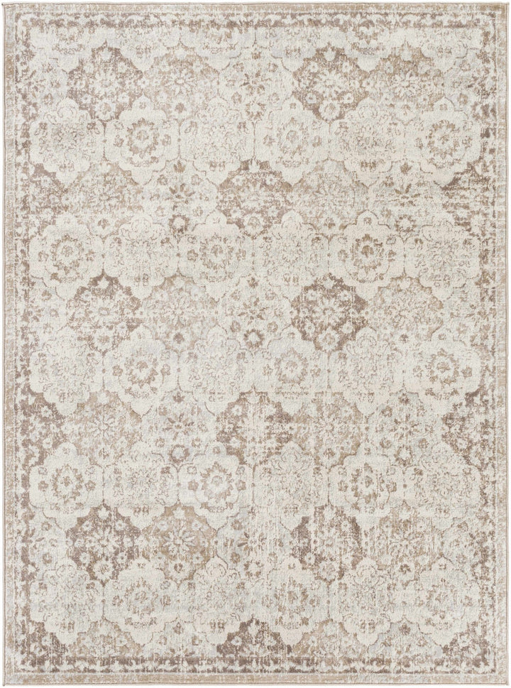 Chilworth Traditional Floral Design Ivory And Beige Area Rug - The Rug Decor