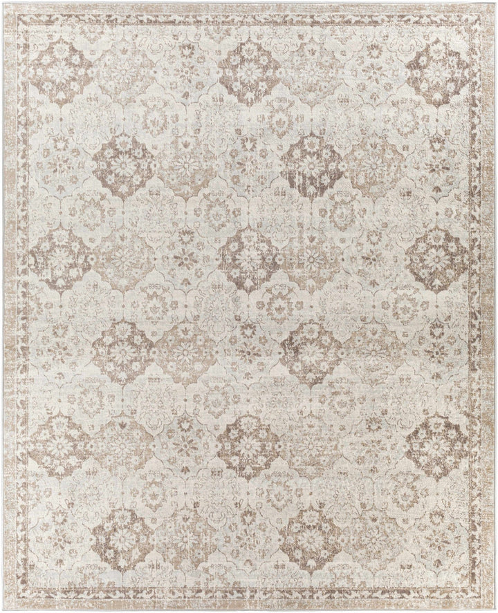 Chilworth Traditional Floral Design Ivory And Beige Area Rug - The Rug Decor