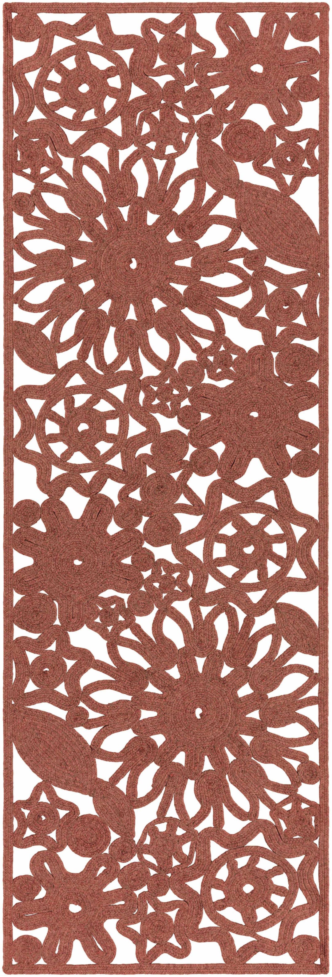 Chinchilla Traditional Style Brown Hand Woven Outdoor Area Rug
