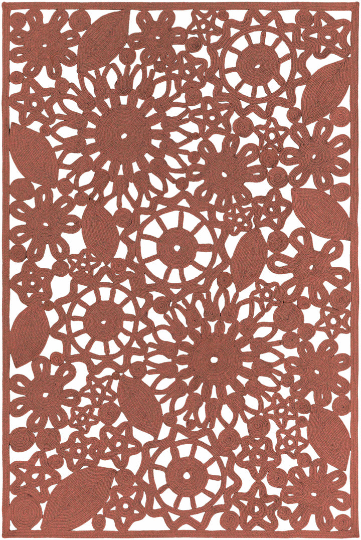 Chinchilla Traditional Style Brown Hand Woven Outdoor Area Rug