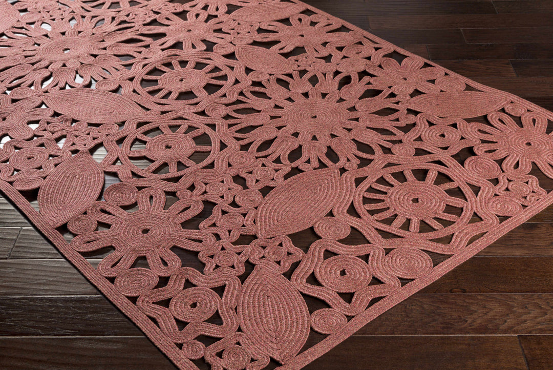 Chinchilla Traditional Style Brown Hand Woven Outdoor Area Rug
