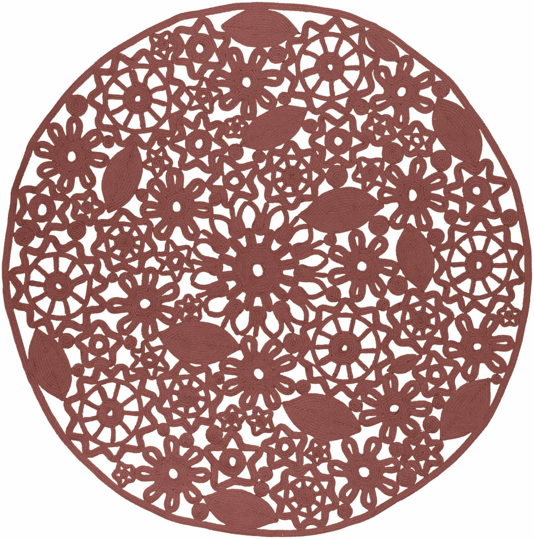 Chinchilla Traditional Style Brown Hand Woven Outdoor Area Rug