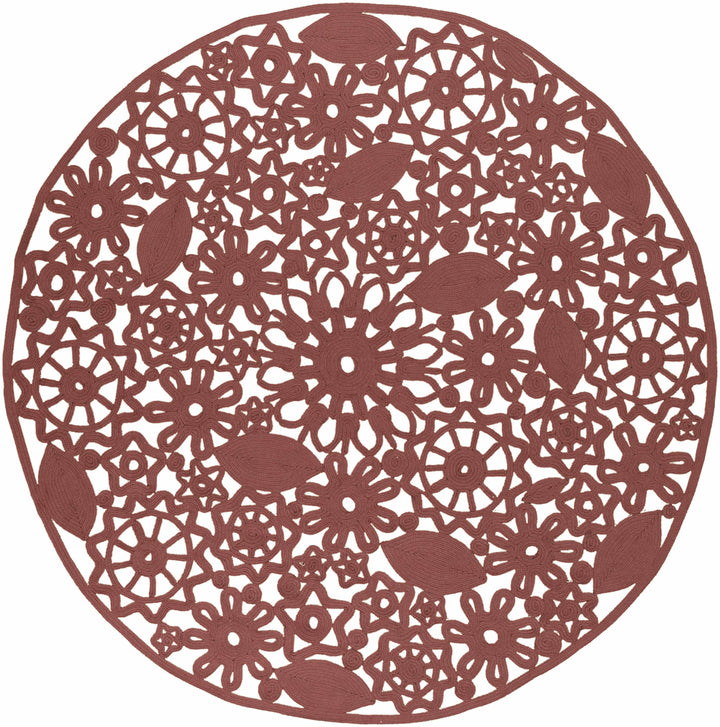 Chinchilla Traditional Style Brown Hand Woven Outdoor Area Rug