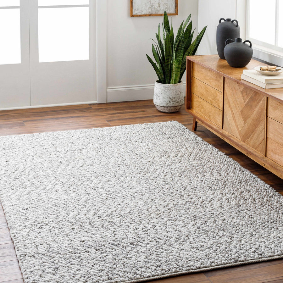 Chole Contemporary Abstract Gray Area Rug - The Rug Decor