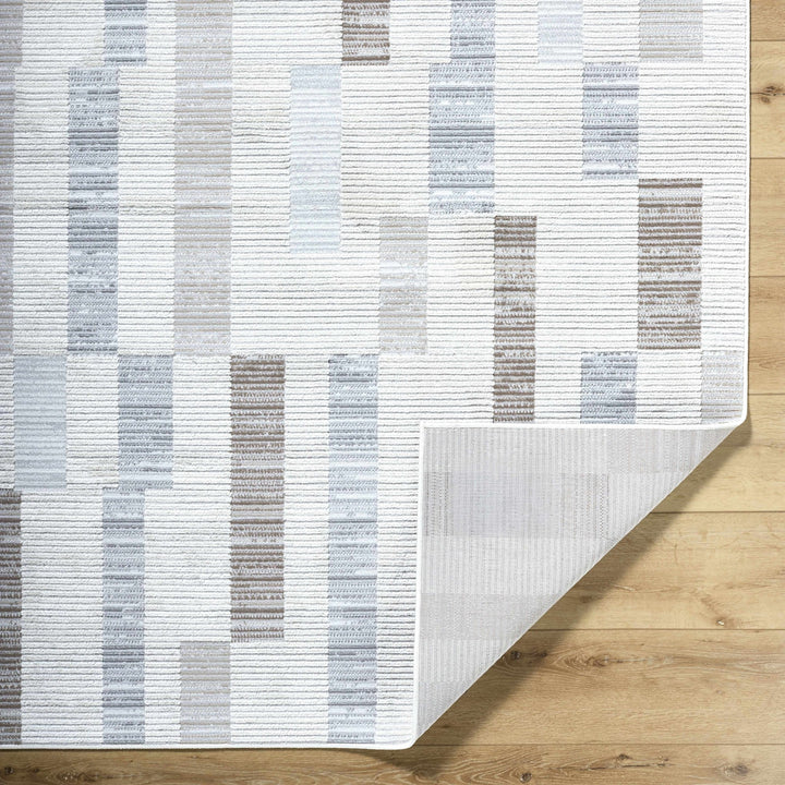 Chouko Contemporary Abstract Beige And Gray Rug - The Rug Decor
