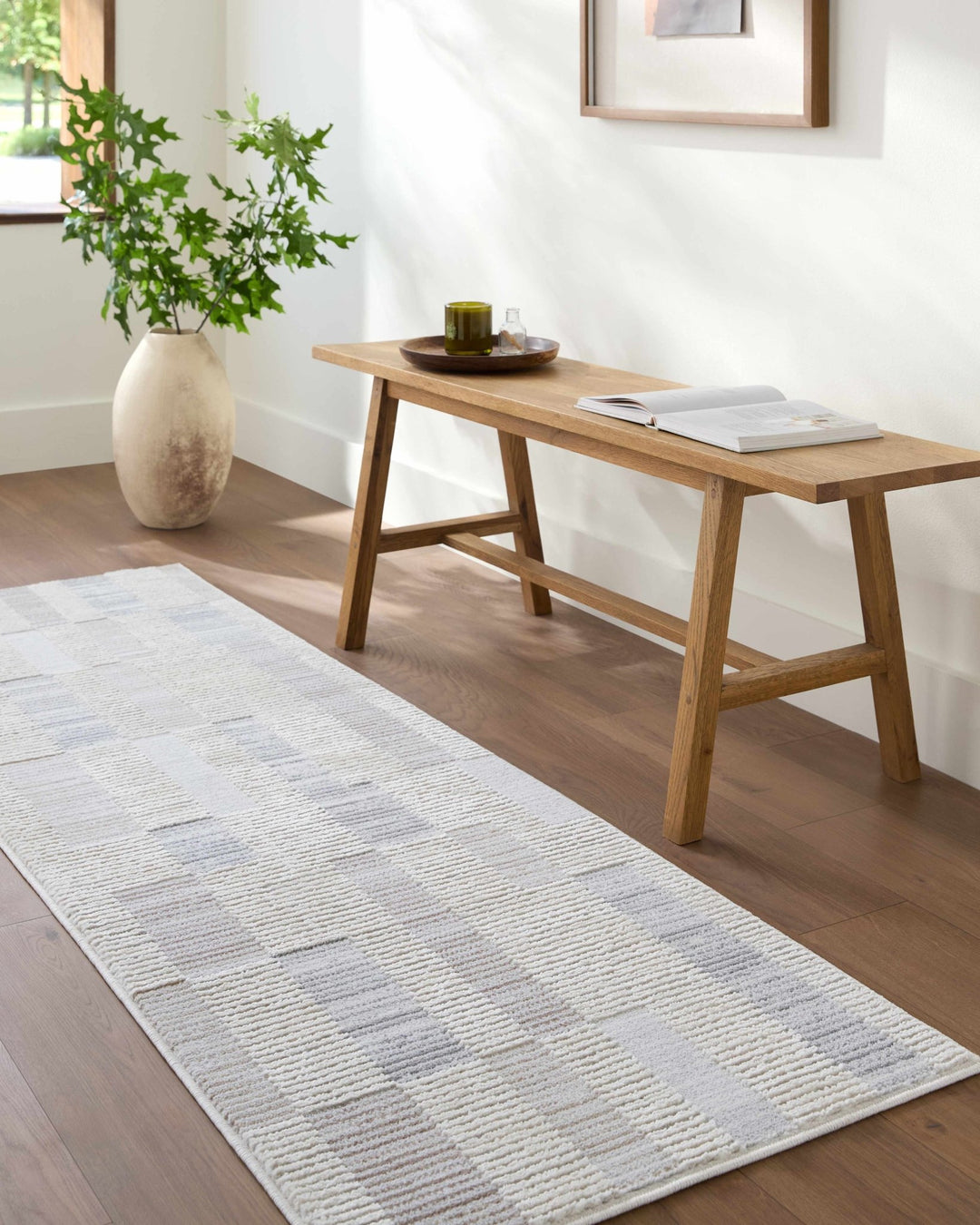Chouko Contemporary Abstract Beige And Gray Rug - The Rug Decor