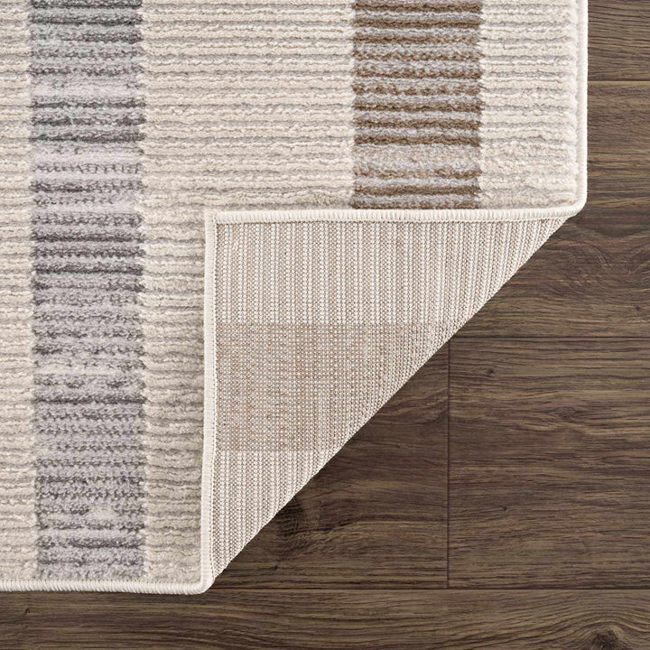 Chouko Contemporary Abstract Beige And Gray Rug - The Rug Decor