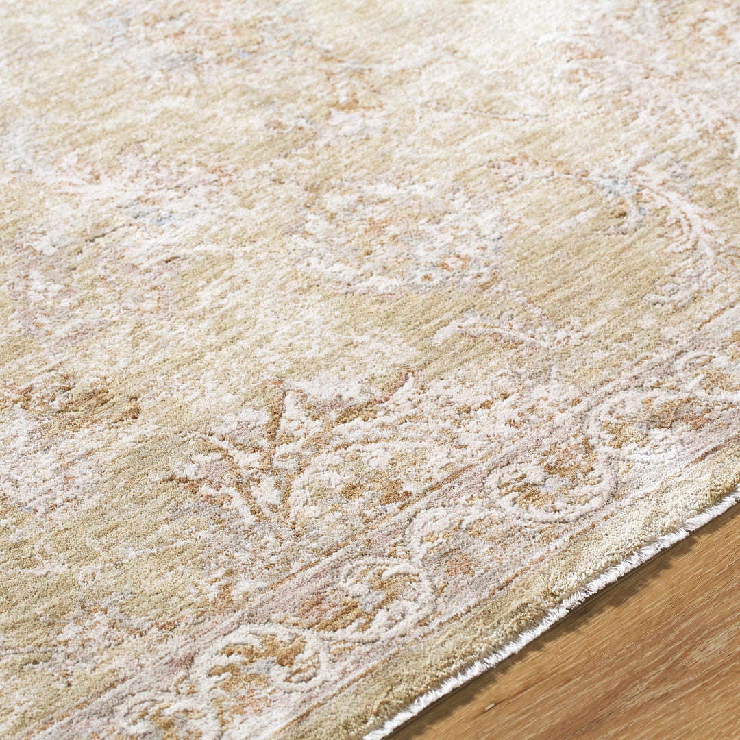 Chyron Traditional Tan And Beige Rug - The Rug Decor