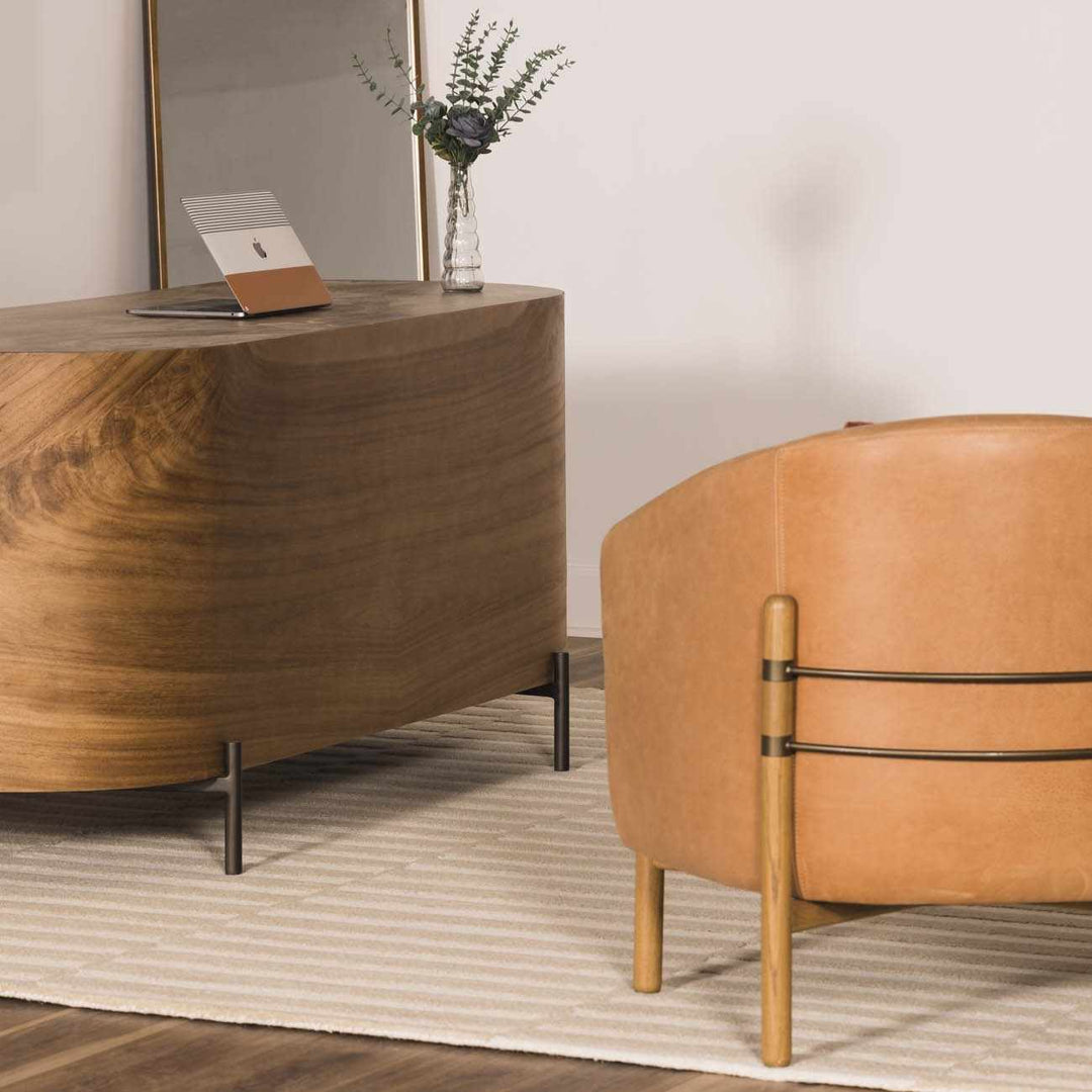 Cielle Contemporary Striped Beige And Ivory Area Rug - The Rug Decor