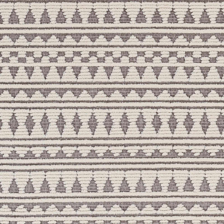 Cili Contemporary Geometrical Gray And Ivory Area Rug - The Rug Decor