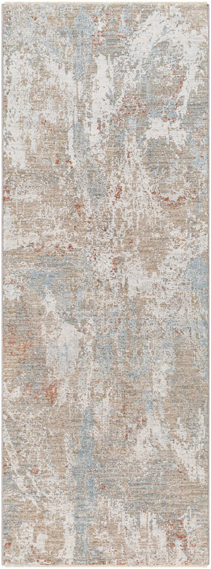 Cindy Modern Abstract Design Beige And Tan Area Rug - The Rug Decor