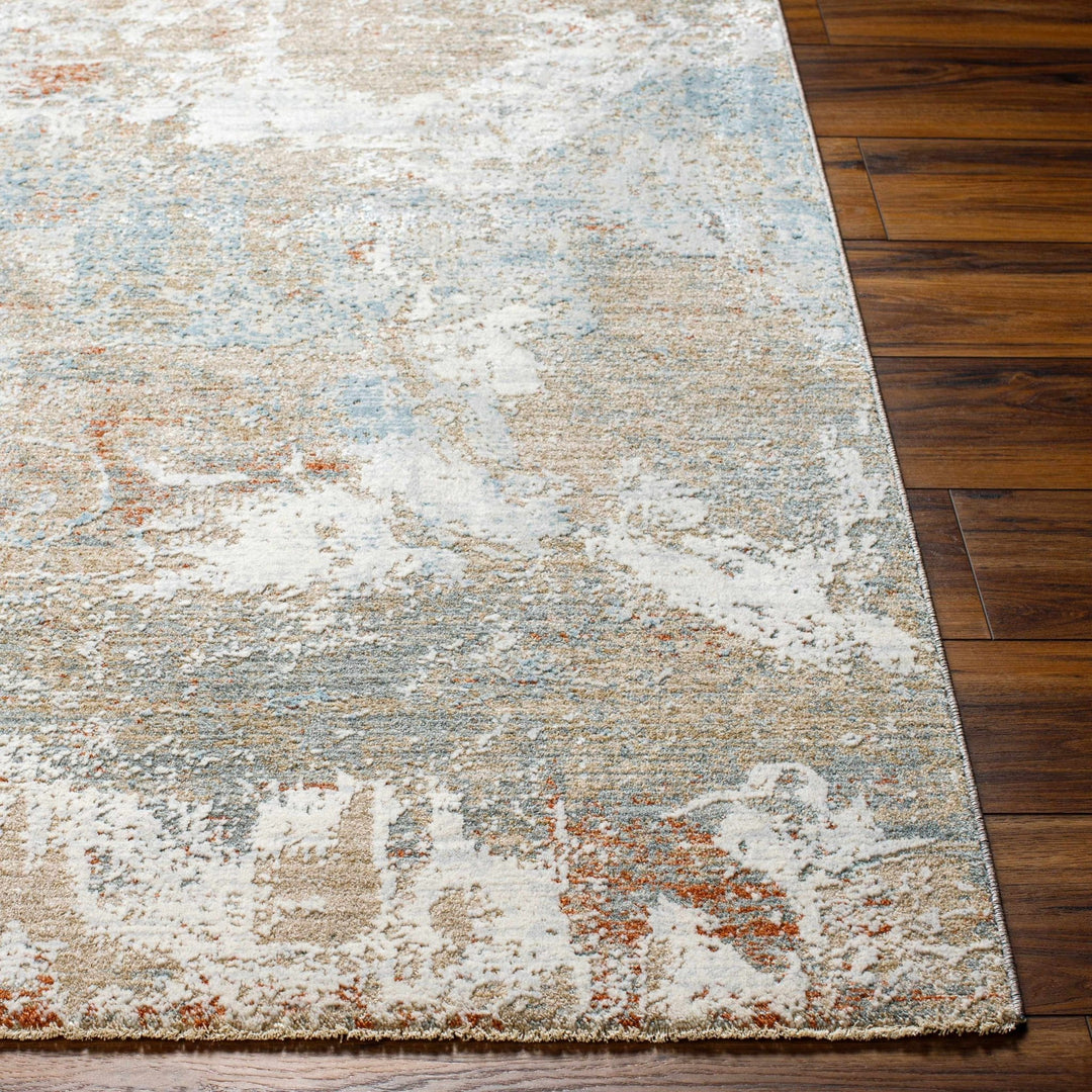 Cindy Modern Abstract Design Beige And Tan Area Rug - The Rug Decor