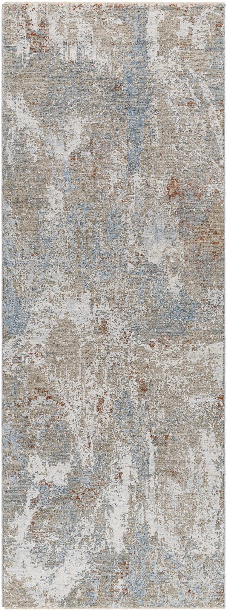 Cindy Modern Abstract Design Beige And Tan Area Rug - The Rug Decor