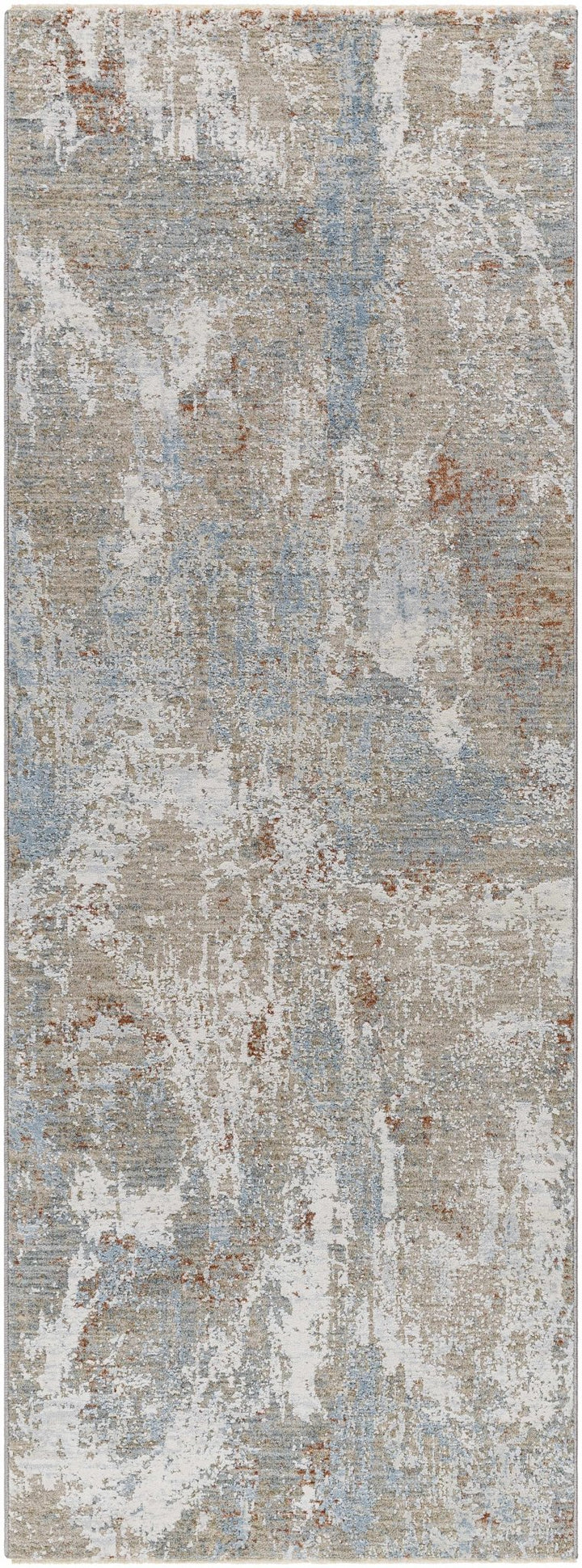Cindy Modern Abstract Design Beige And Tan Area Rug - The Rug Decor