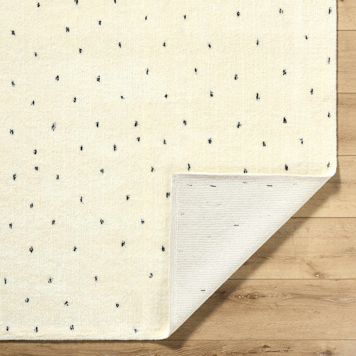 Cirila Modern Style Ivory Hand Tufted Wool Washable Rug - The Rug Decor