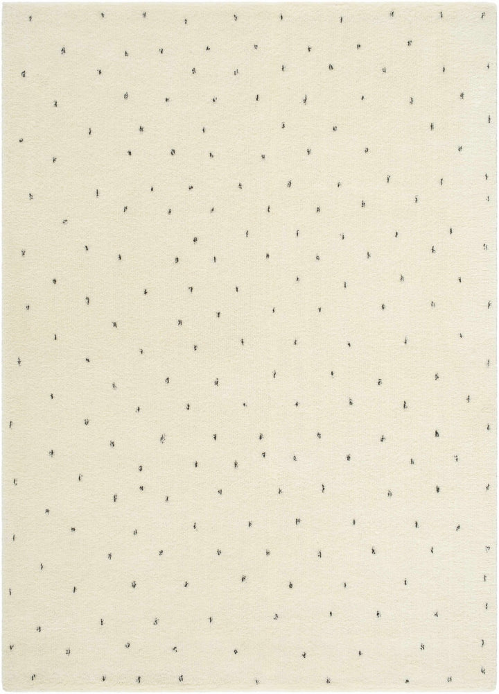 Cirila Modern Style Ivory Hand Tufted Wool Washable Rug - The Rug Decor