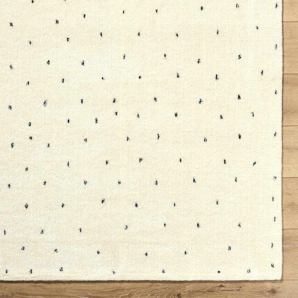 Cirila Modern Style Ivory Hand Tufted Wool Washable Rug - The Rug Decor
