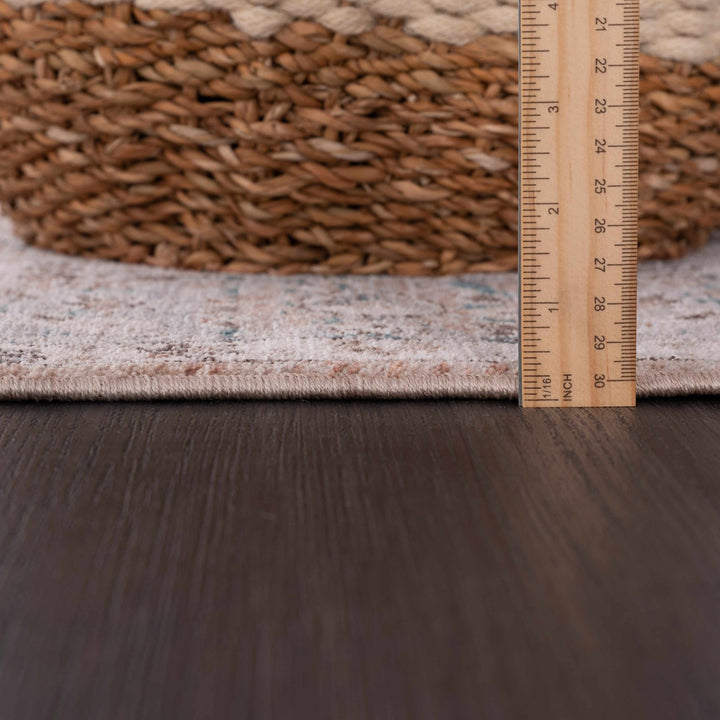 Civankan Traditional Brown And Gray Area Rug - The Rug Decor