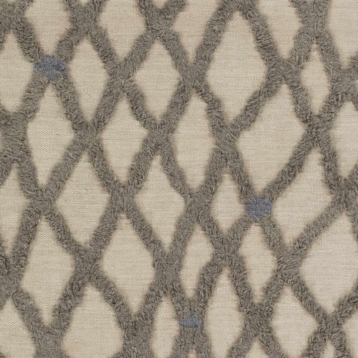 Clare Modern Geometrical Design Beige And Gray Area Rug - The Rug Decor