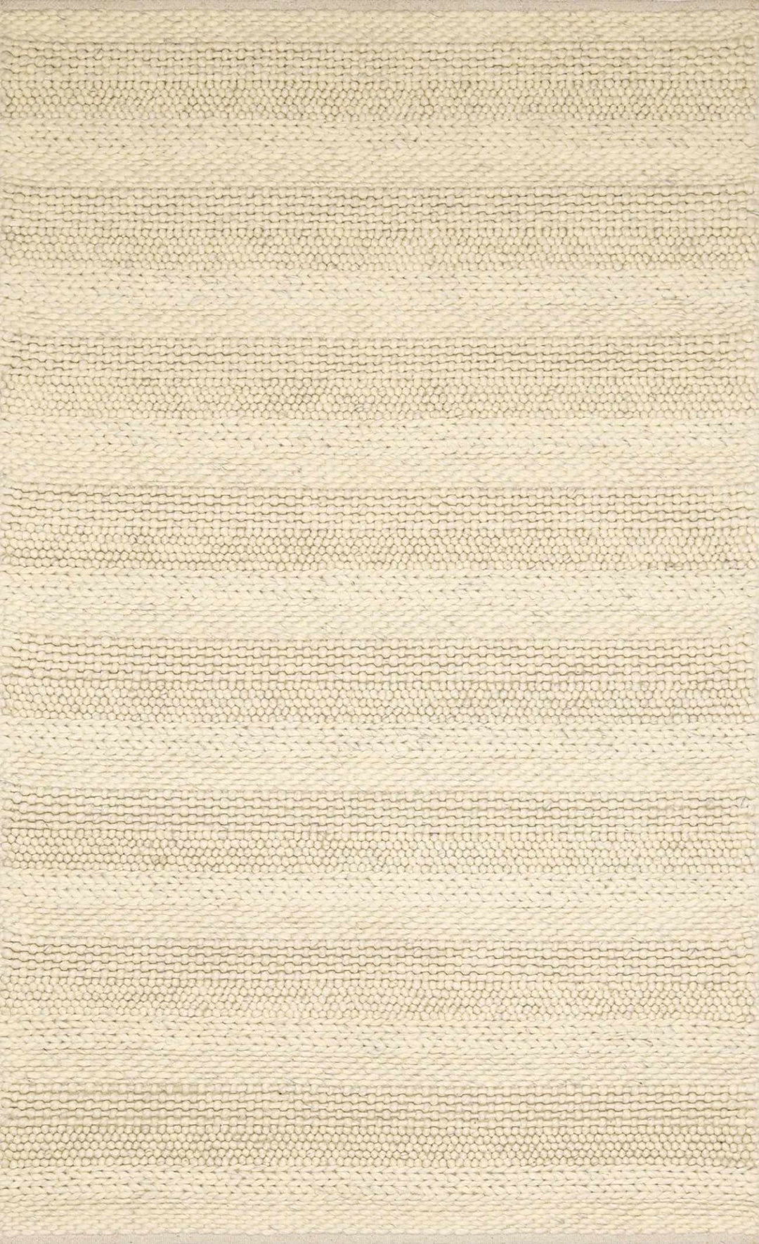 Clarke Modern Solid Design Beige Hand Woven Wool Area Rug - The Rug Decor