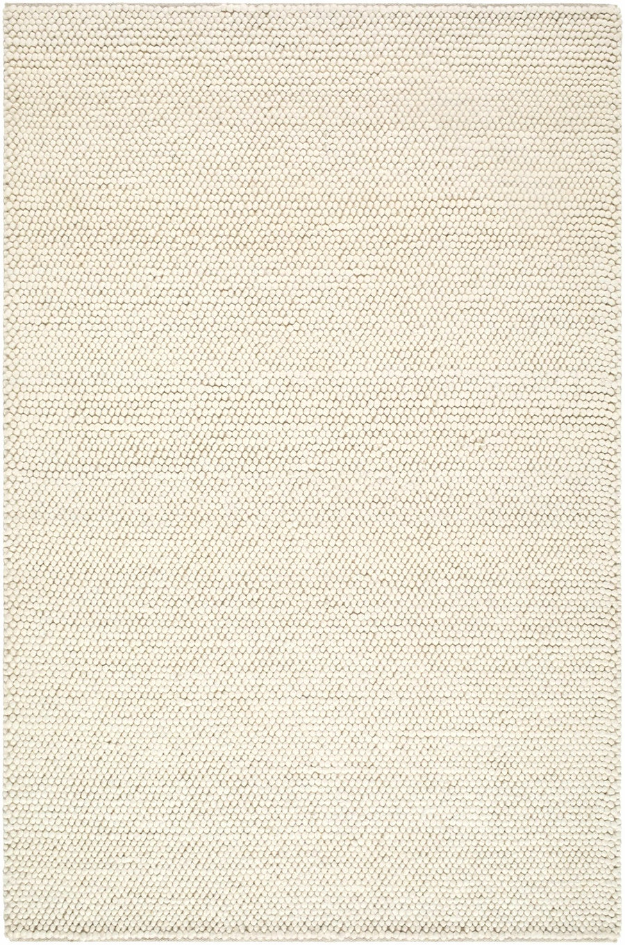 Clayne Bohemian Style Transitional Beige Hand Woven Wool Rug - The Rug Decor