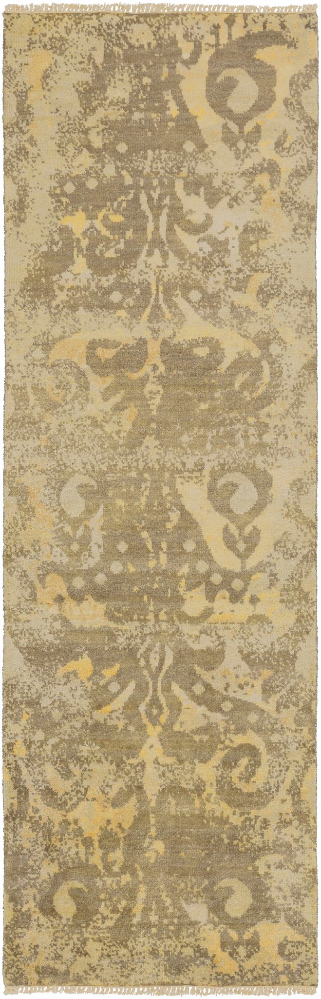 Cleburne Beige Traditional Style Hand Knotted Area Rug - The Rug Decor