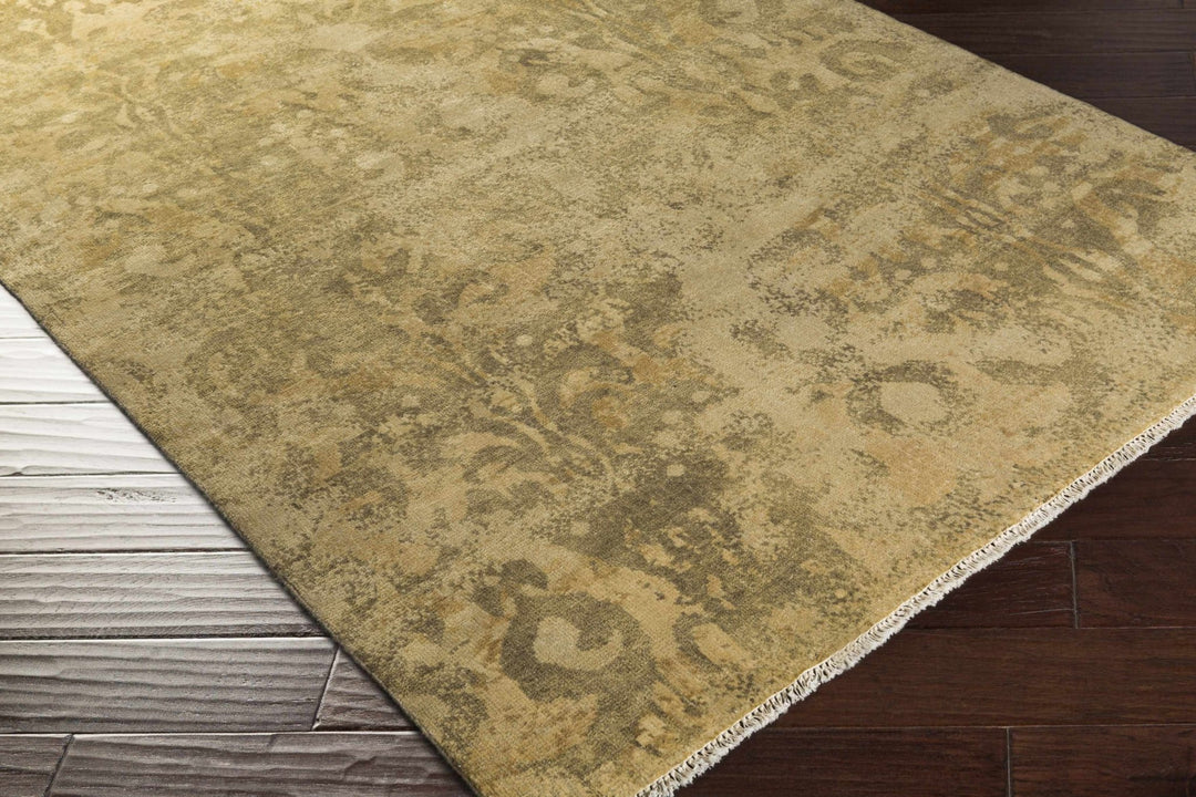 Cleburne Beige Traditional Style Hand Knotted Area Rug - The Rug Decor