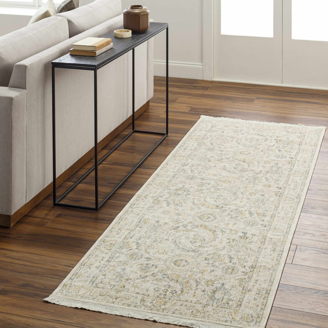 Clee Traditional Beige And Gray Rug - The Rug Decor