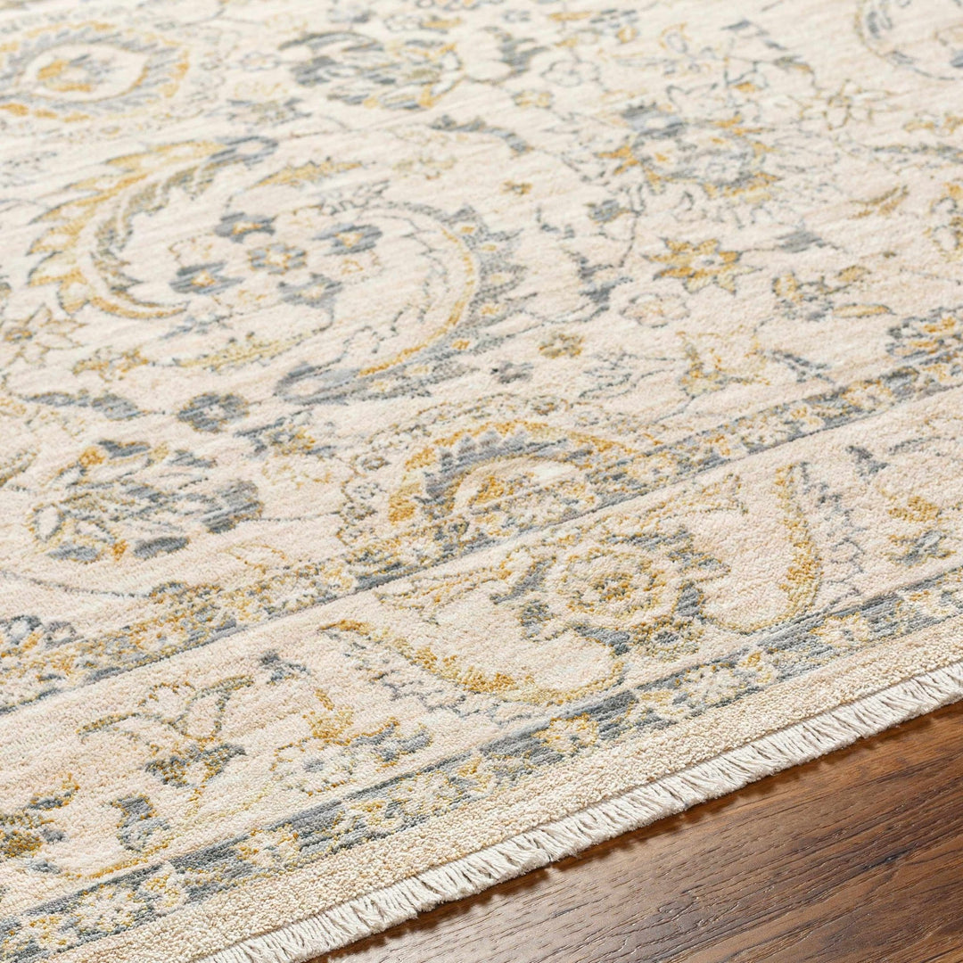 Clee Traditional Beige And Gray Rug - The Rug Decor