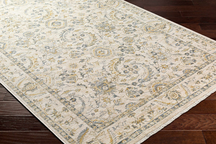 Clee Traditional Beige And Gray Rug - The Rug Decor