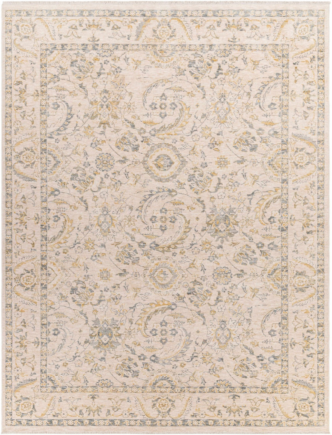Clee Traditional Beige And Gray Rug - The Rug Decor