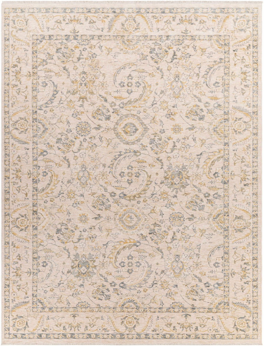 Clee Traditional Beige And Gray Rug - The Rug Decor