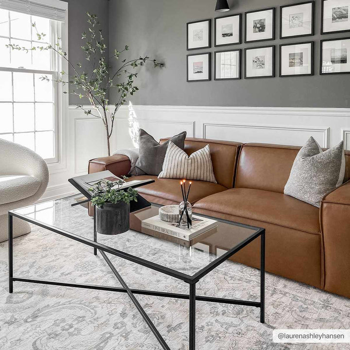 Clee Traditional Beige And Gray Rug - The Rug Decor