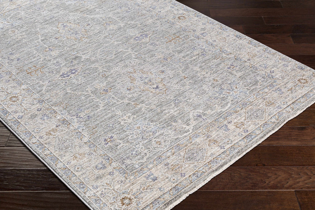 Clem Traditional Style Gray Area Rug - The Rug Decor