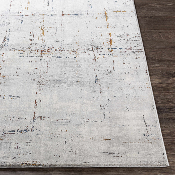 Concordia Modern Abstract Design Silver Area Rug