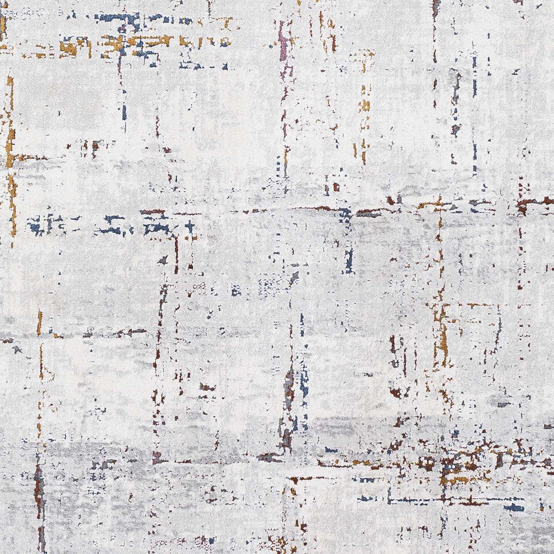 Concordia Modern Abstract Design Silver Area Rug