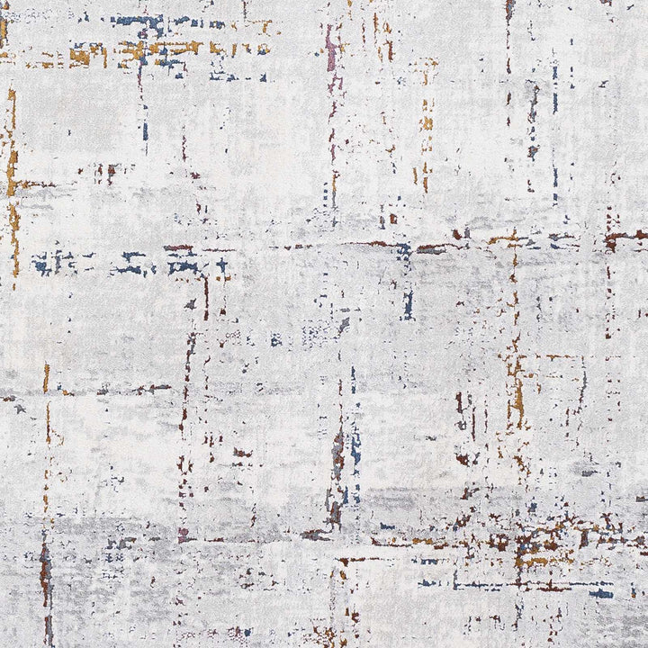 Concordia Modern Abstract Design Silver Area Rug