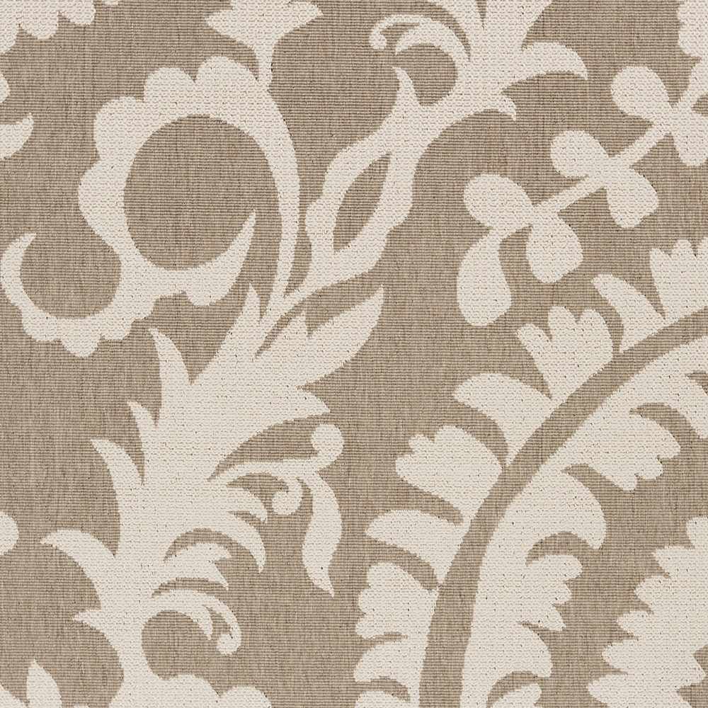 Collegeport Modern Botanical Pattern Beige Rug - The Rug Decor