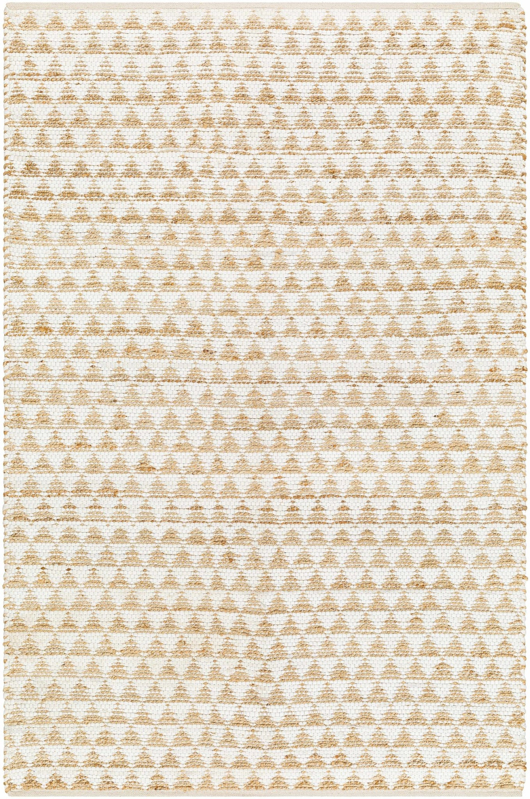 Colm Recycled Contemporary Style Ivory And Beige Hand Woven Jean Rug - The Rug Decor