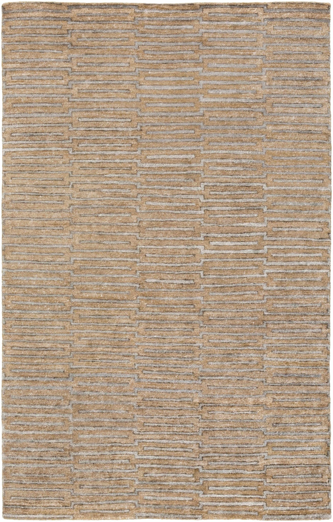 Colona Tan Modern Style Hand Knotted Area Rug - The Rug Decor