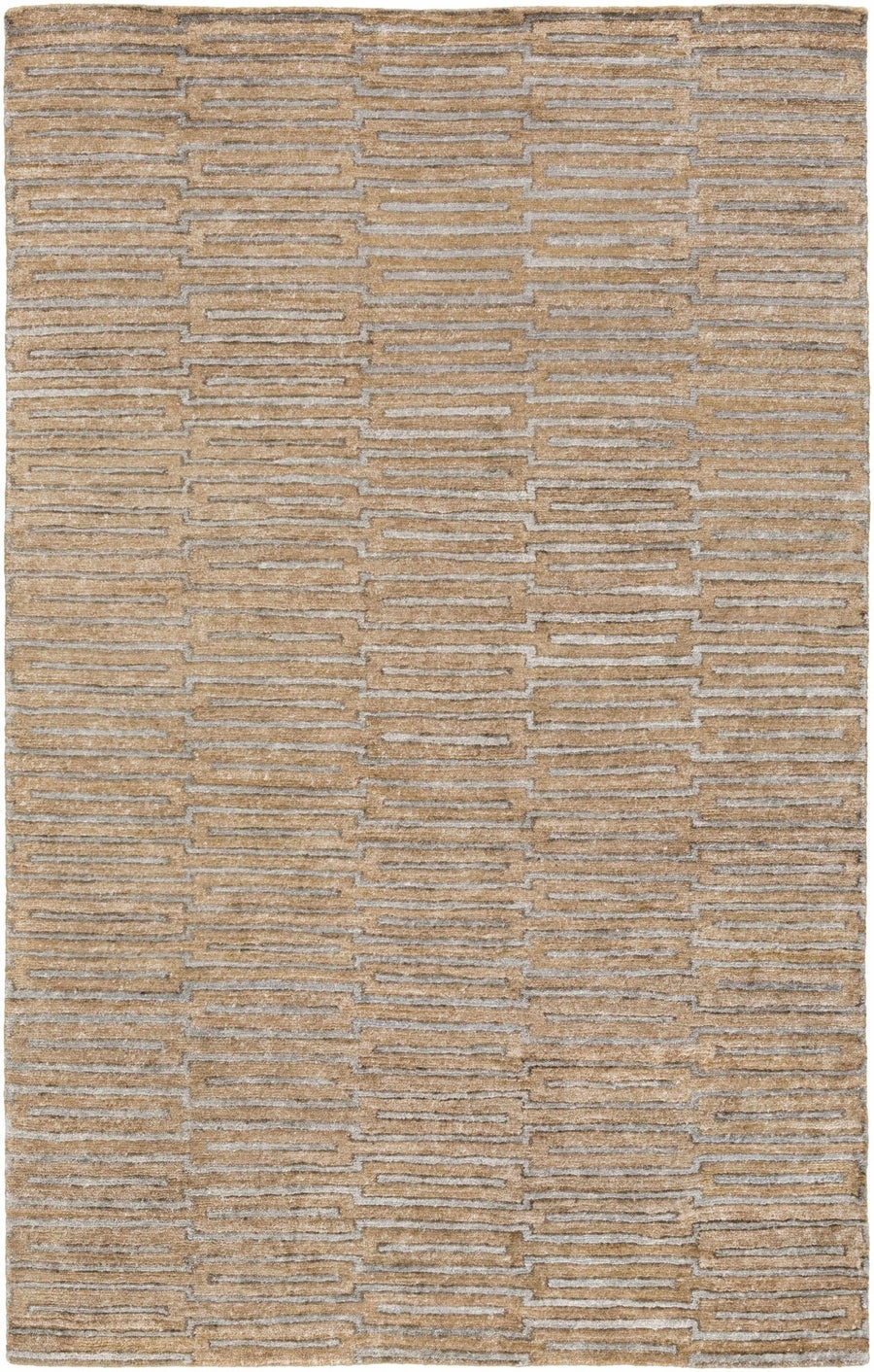 Colona Tan Modern Style Hand Knotted Area Rug - The Rug Decor