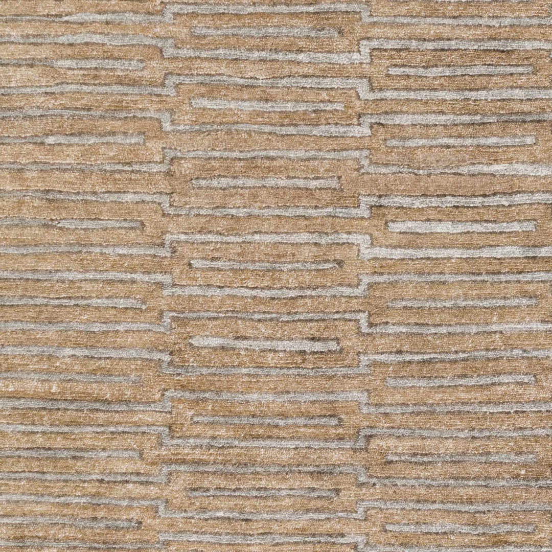 Colona Tan Modern Style Hand Knotted Area Rug - The Rug Decor
