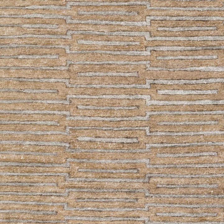 Colona Tan Modern Style Hand Knotted Area Rug - The Rug Decor