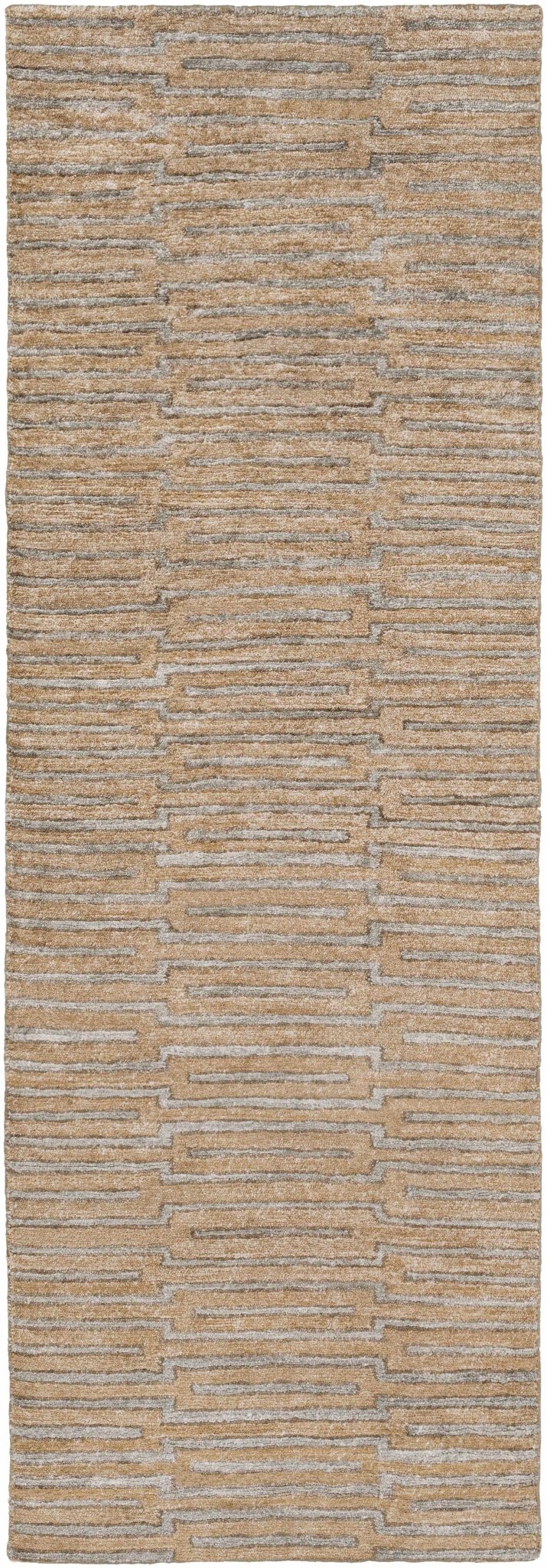 Colona Tan Modern Style Hand Knotted Area Rug - The Rug Decor