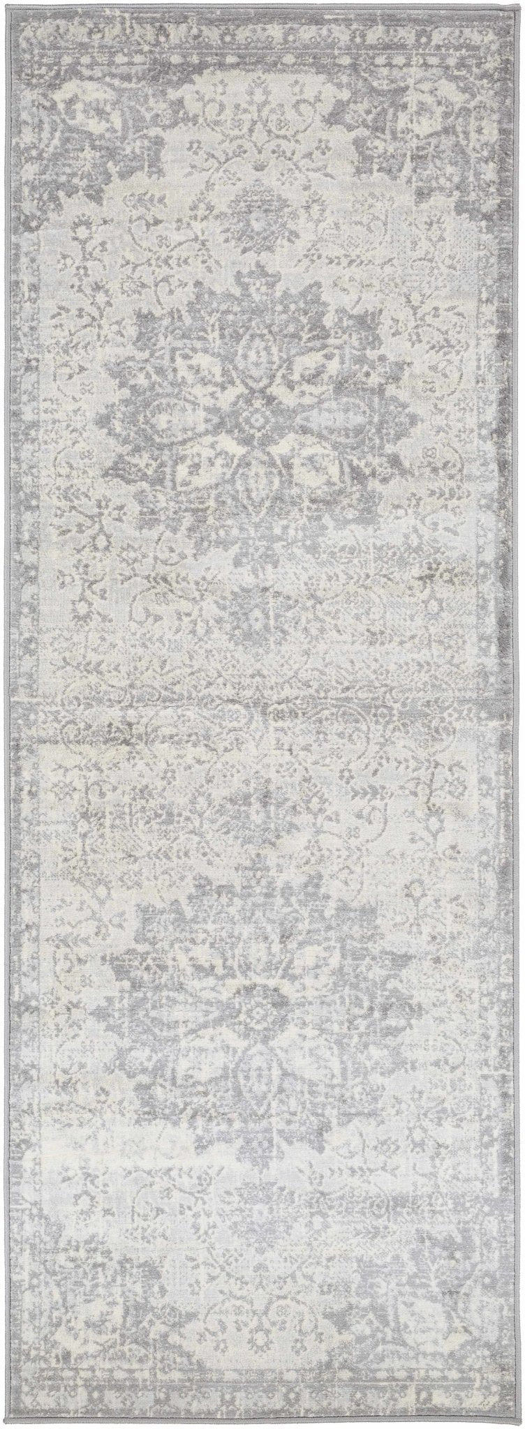 Colonie Traditional Style Gray Area Rug - The Rug Decor