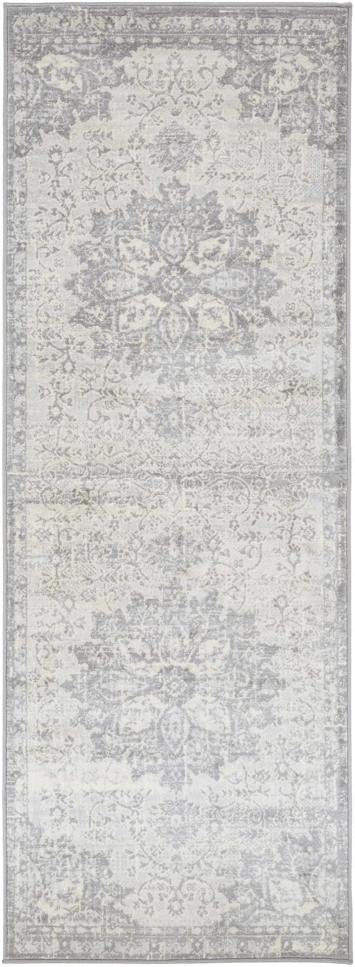 Colonie Traditional Style Gray Area Rug - The Rug Decor