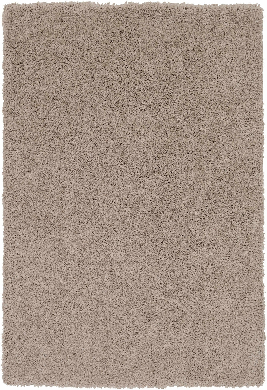 Colstrip Modern Solid Taupe Hand Woven Rug - The Rug Decor